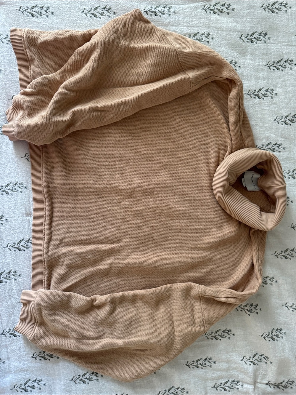 American Eagle Outfitters Women's Peach Cowl Neck Sweater